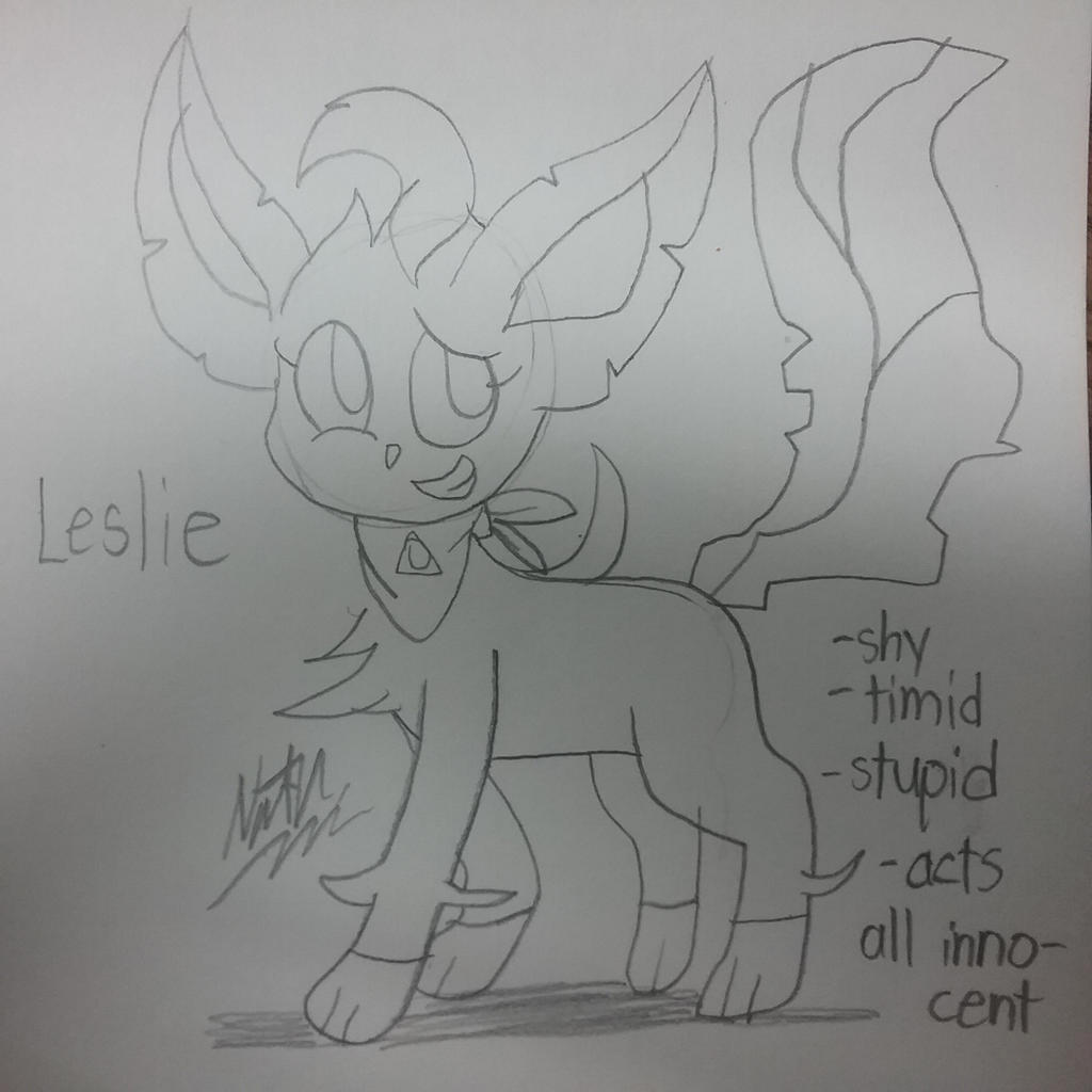 Leslie the Leafeon by CottonBuzz on DeviantArt