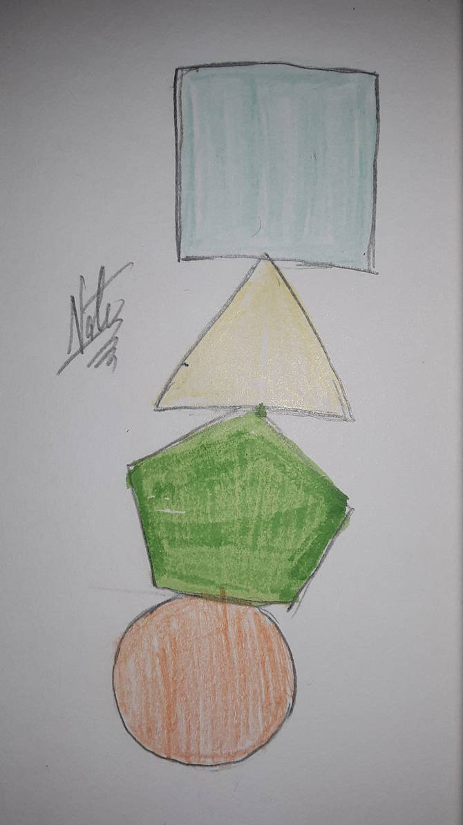 Stack of Shapes by CottonBuzz on DeviantArt