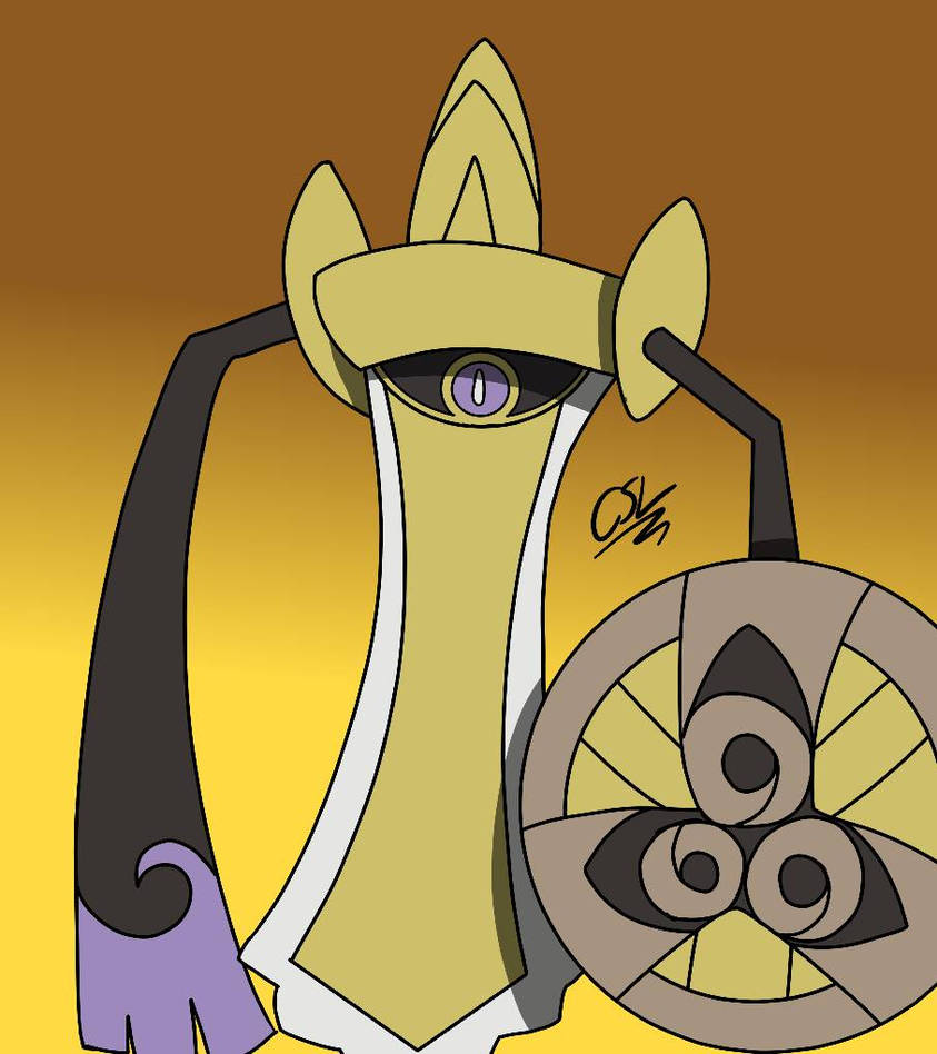 Aegislash By CloudChuArtz On DeviantArt