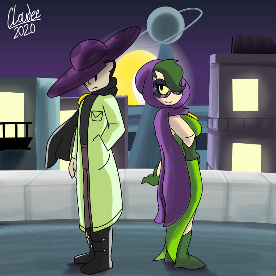Nightcap and Green Shadow by CottonBuzz on DeviantArt