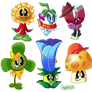 Plant OCs in the PvZ 2 style