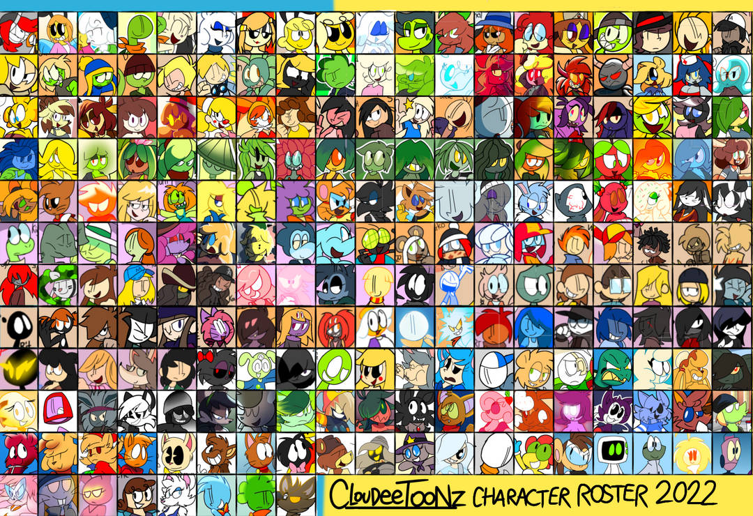 New Roster Cartoon Character Roster 2022 by CottonBuzz on DeviantArt