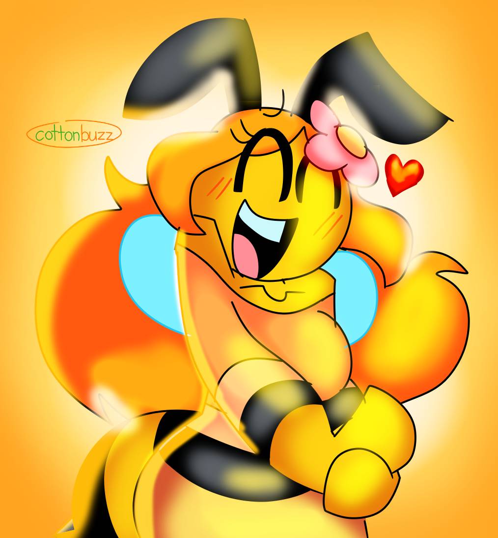 Bee Deviantart Style Bright n Happy Bee by CottonBuzz on DeviantArt