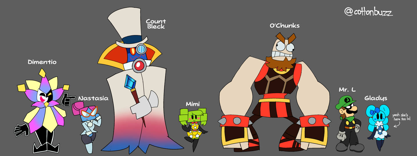 The Count and his Amazing Squad by CottonBuzz on DeviantArt