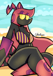 Kiana - Scolipede in the Sand