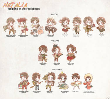 Hetalia: Philippine Regions