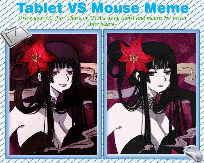 Tablet VS Mouse Meme - Yuuko