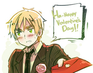 H-happy Valentine's...