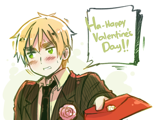 H-happy Valentine's...