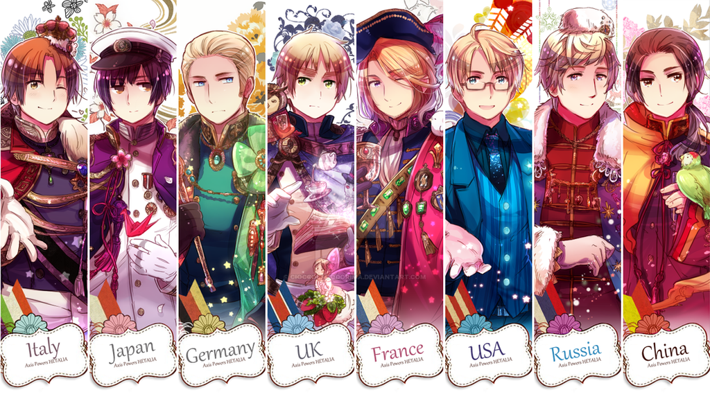 Hetalia World Cup 2018 A by SeiAni  Hetalia, World cup, Hetalia axis powers