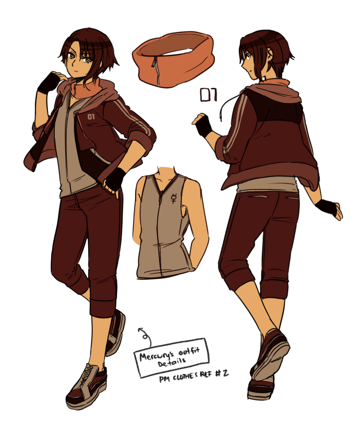 PM Outfits Ref 2: Mercury