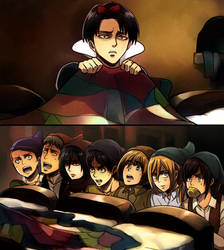 Levi and the Special Operations Squad by Cioccolatodorima