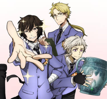 Bungou Stray Dogs x Ouran High School Host Club!