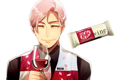 Mr. KitKat Series: Wine