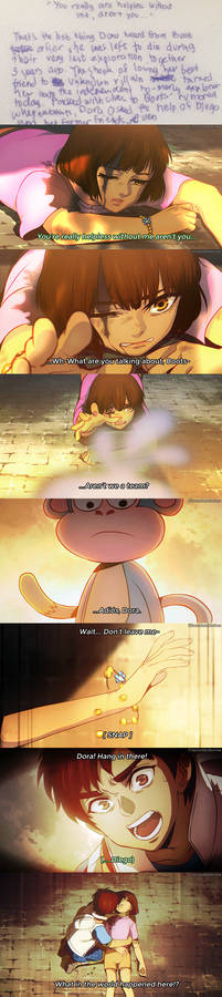 Dora Anime: Boots' Betrayal