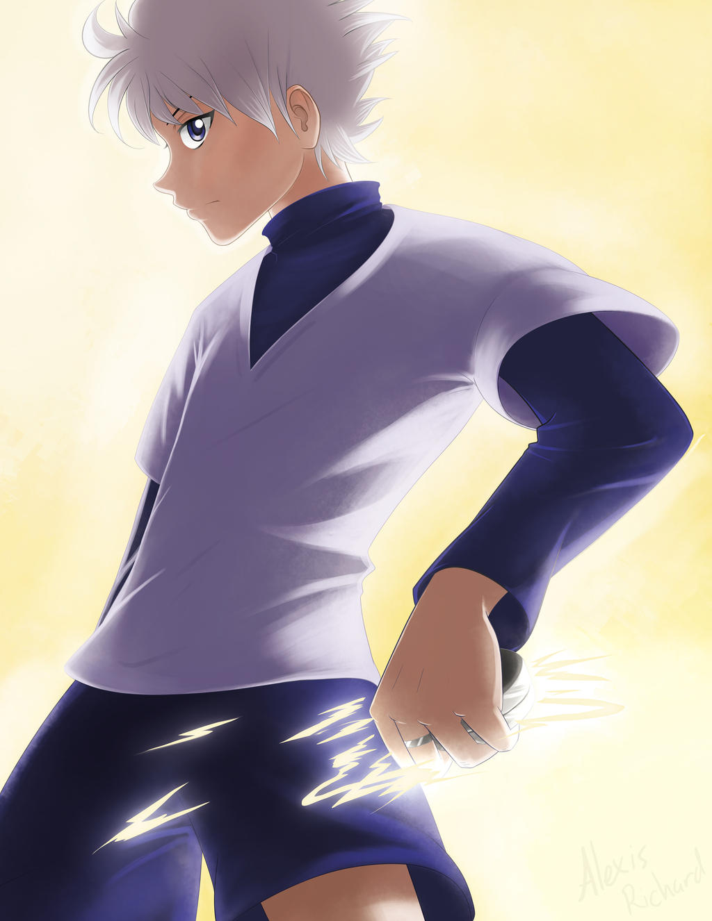 Killua Deviantart Killua by ARTabstraction on DeviantArt