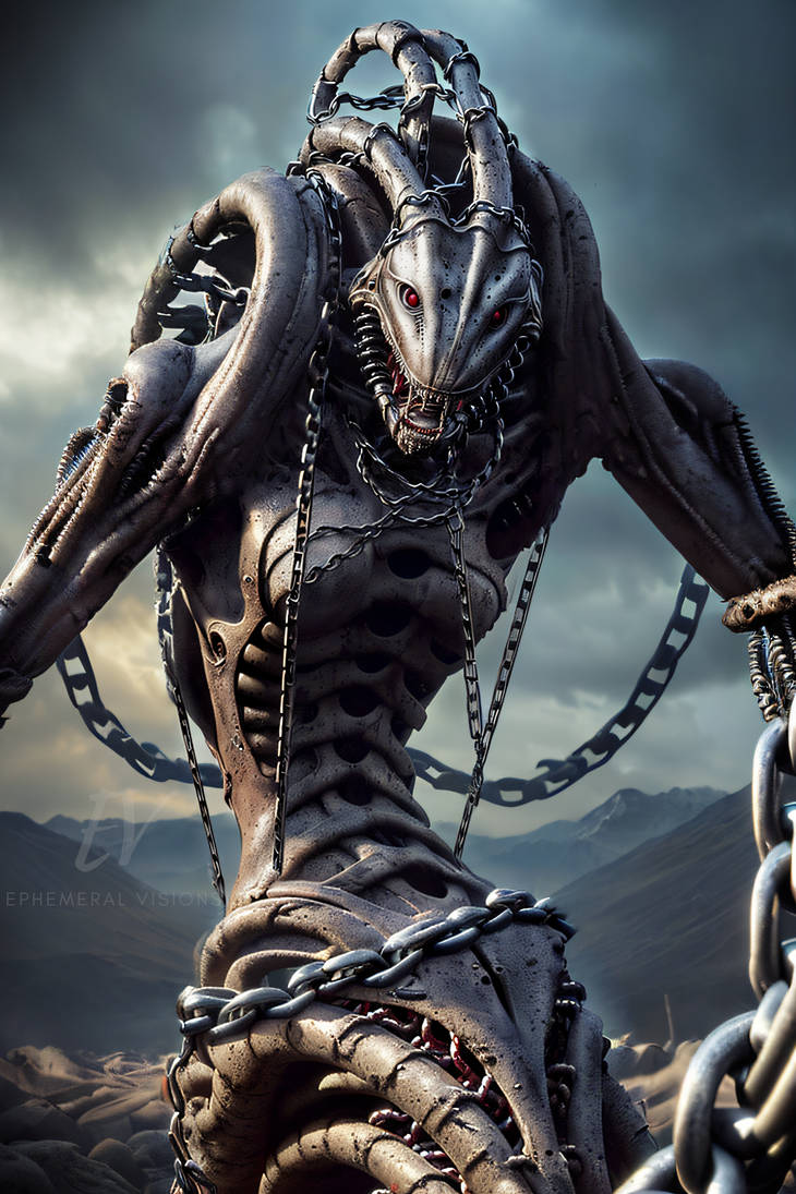 Monster Belding In Chained Up Monsters by Ephemeral-Visions on DeviantArt