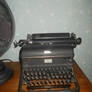 Antique typewriter