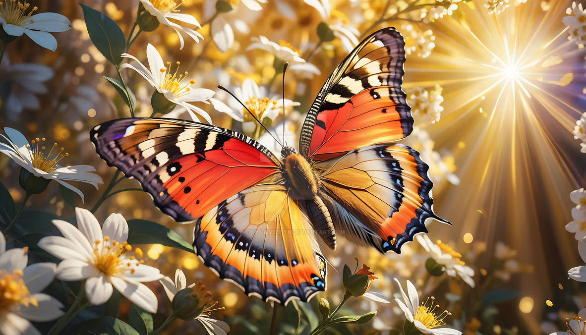 Butterfly Spring Raining Butterfly in spring by DevilLivedCYN on DeviantArt