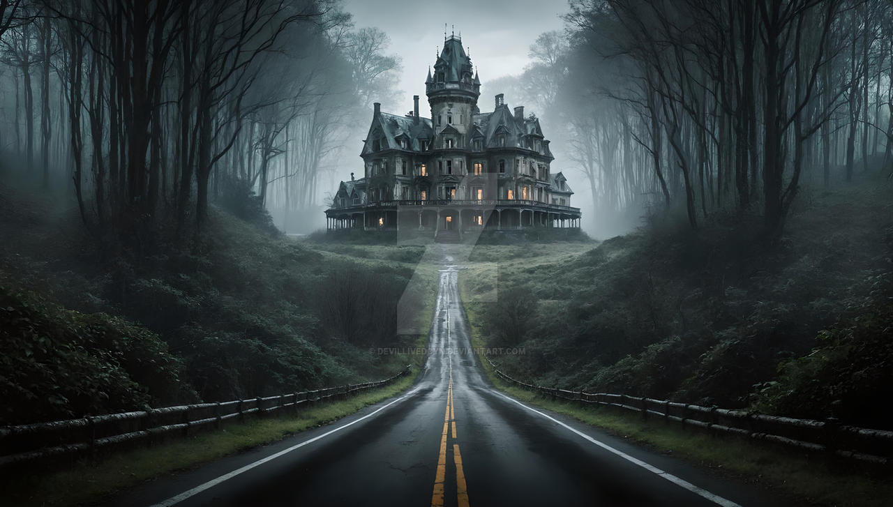 Hunted Road Up The Road Haunted Place by DevilLivedCYN on DeviantArt