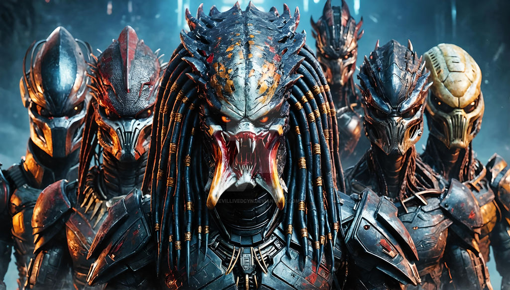 Predator And Other Alien Species by DevilLivedCYN on DeviantArt