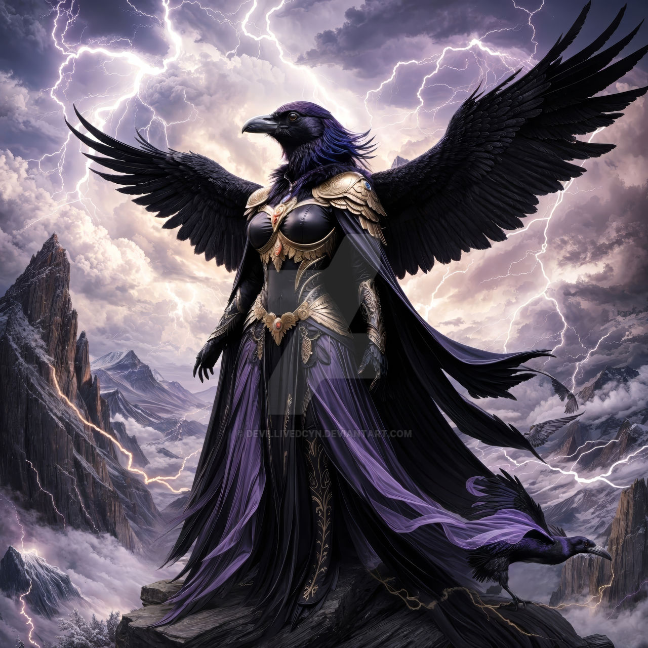 Raven The Risen Raven Storm Guardian by DevilLivedCYN on DeviantArt