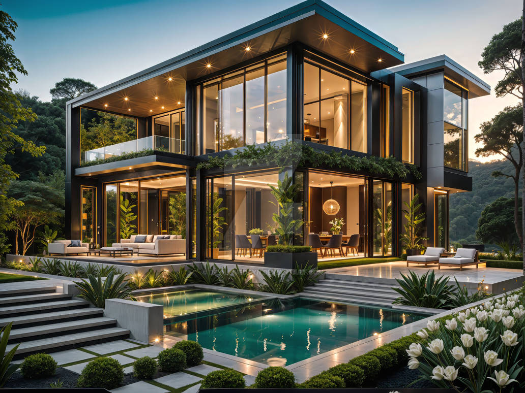 Modern Home1 By DevilLivedCYN On DeviantArt modern-home1-by-devillivedcyn-on-deviantart