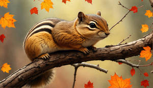 Cute lil chipmunk
