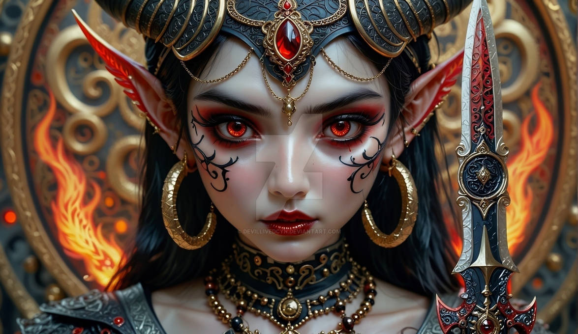 Ruby Rube Elf Dark Ruby elf by DevilLivedCYN on DeviantArt