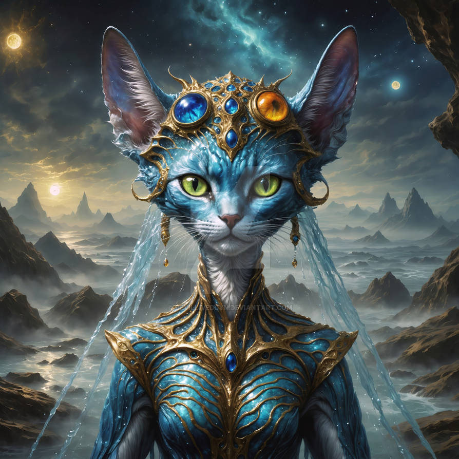 Alien Cat Fantasy Creature by DevilLivedCYN on DeviantArt