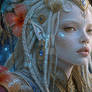 The Sapphire Covenant Elven Queen and Dragon