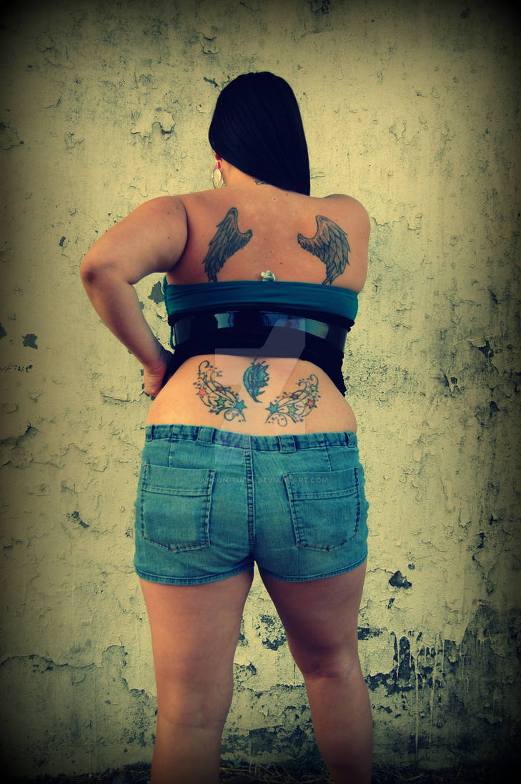 Jennifer back tattoos by aarontuell on DeviantArt