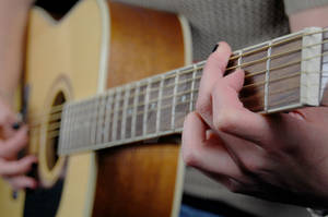 Teddi guitar view 2