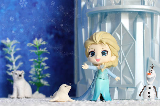 The snow glows white on the mountain tonight...