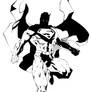Jim Lee's Superman. Inks