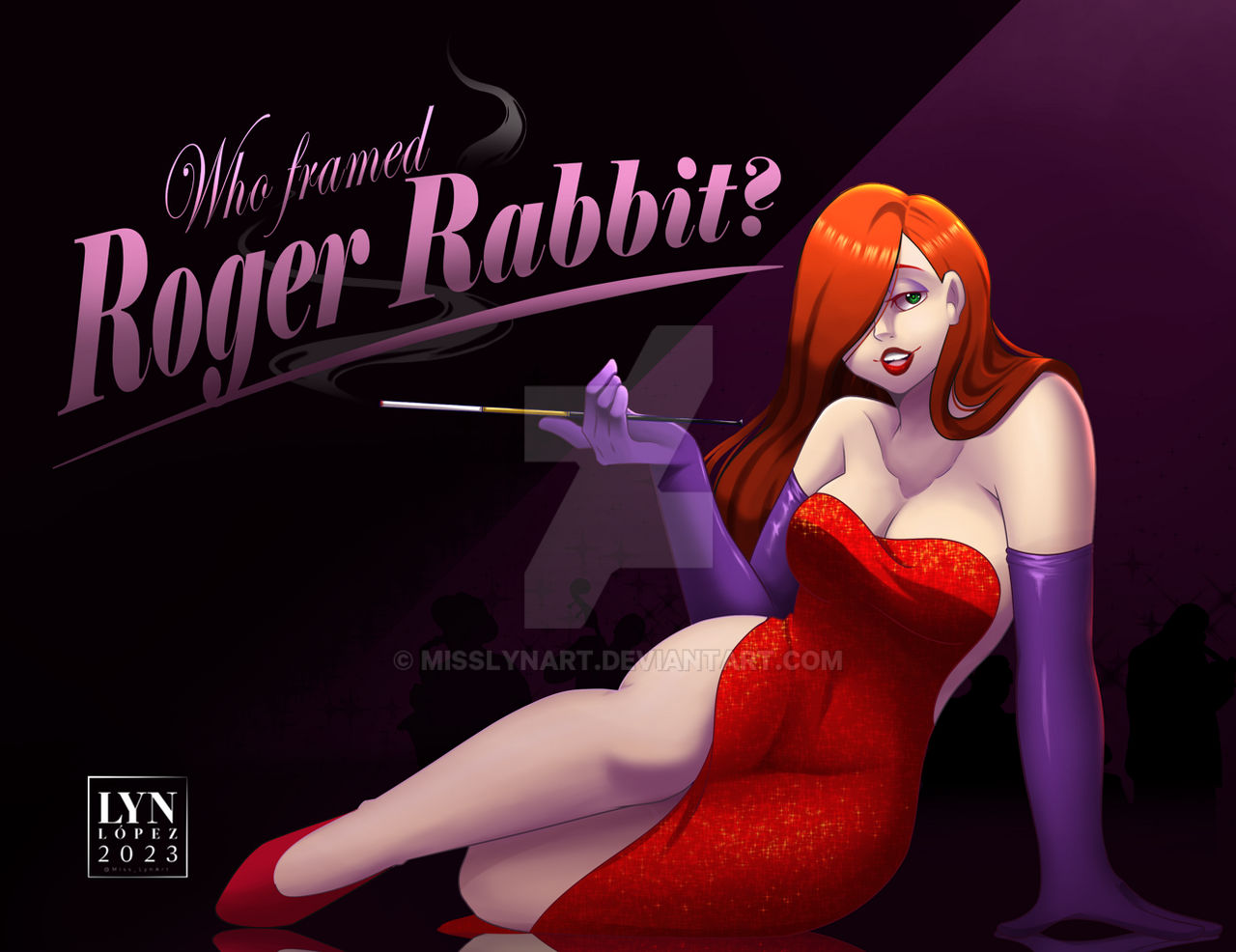 Jessica Rabbit by MissLynArt on DeviantArt