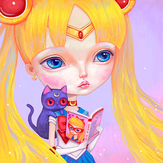 Sailor Moon by asterozea