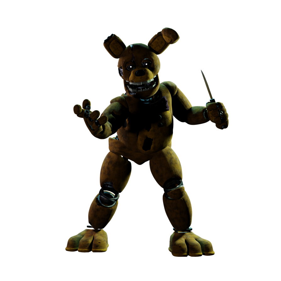 Springbonnie FNAF MOVIE Pose2 by k0romay on DeviantArt