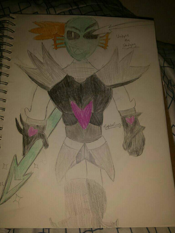 Undertale: Undyne the Undying by IanCakanicMinecraft on DeviantArt