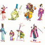 TOKAIDO characters