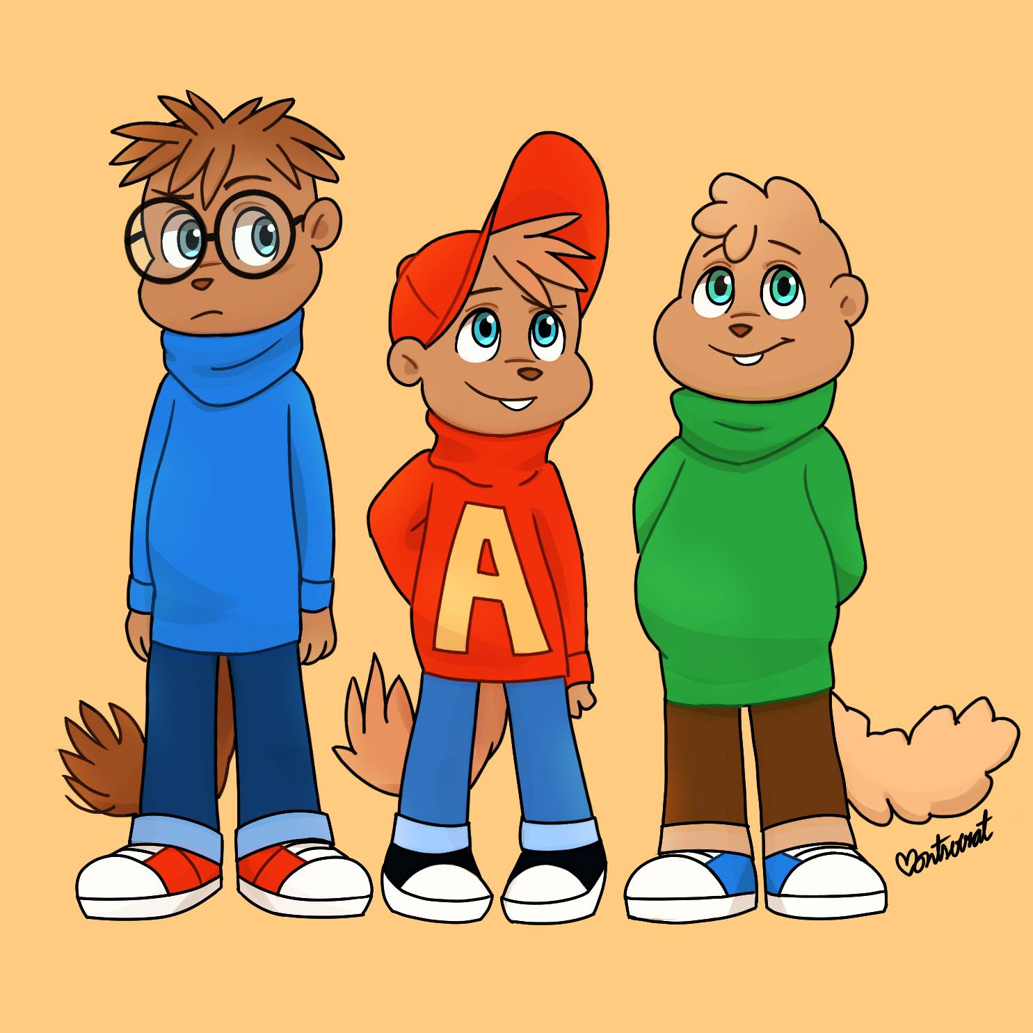 Chipmunks Rams The Chipmunks by BlueBerry-Chick on DeviantArt