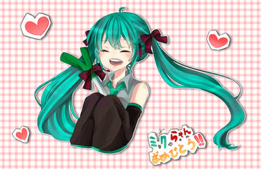 VOCALOID : Happy Birthday Miku!