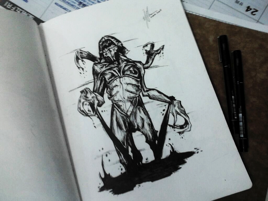 Dota2 Sketch - Bane