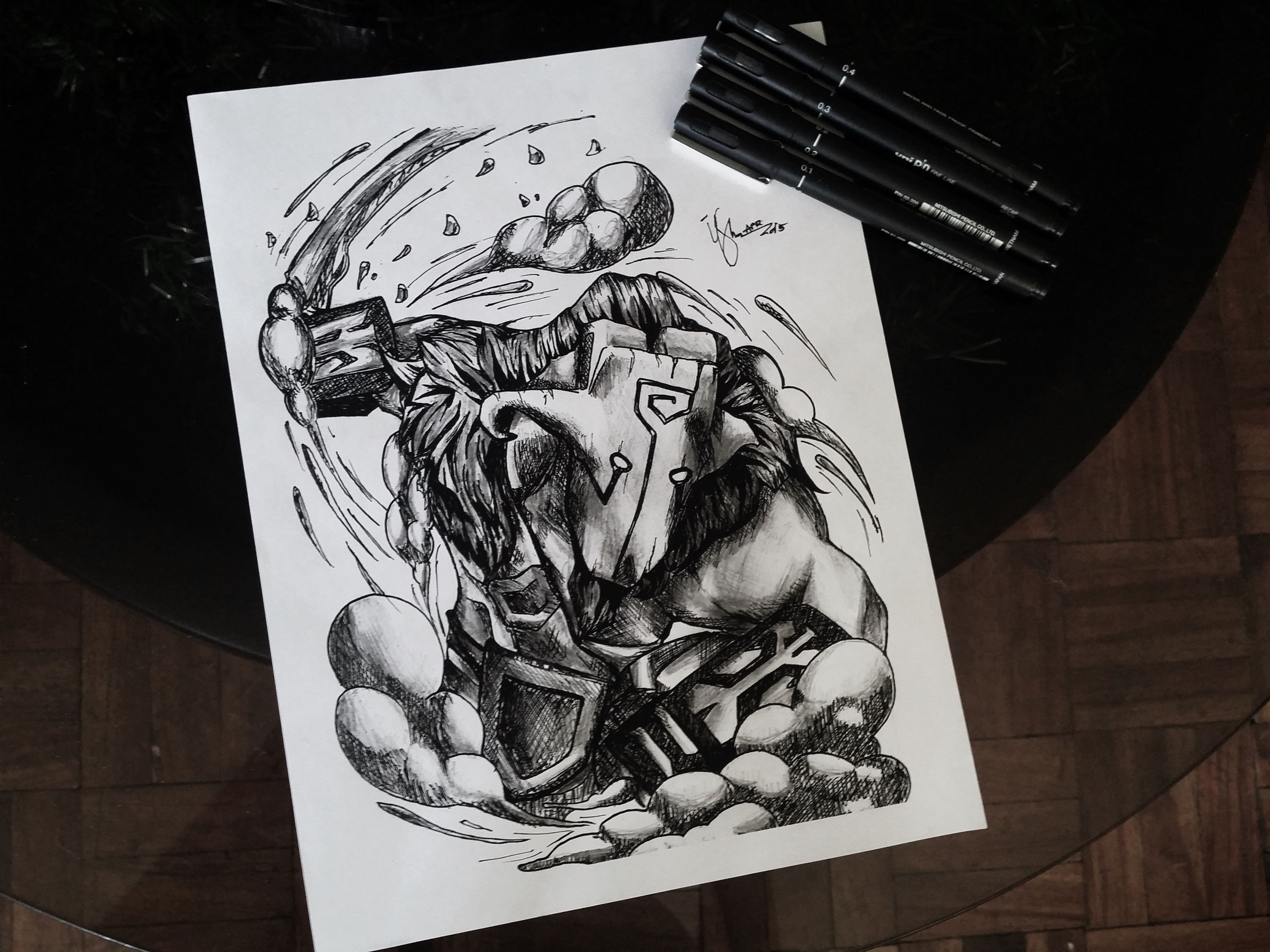 Dota2 Sketch - Juggernaut