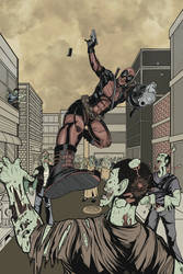 Deadpool VS Zombies 