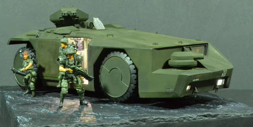 1:35 Aliens APC diorama: I want a clean deployment