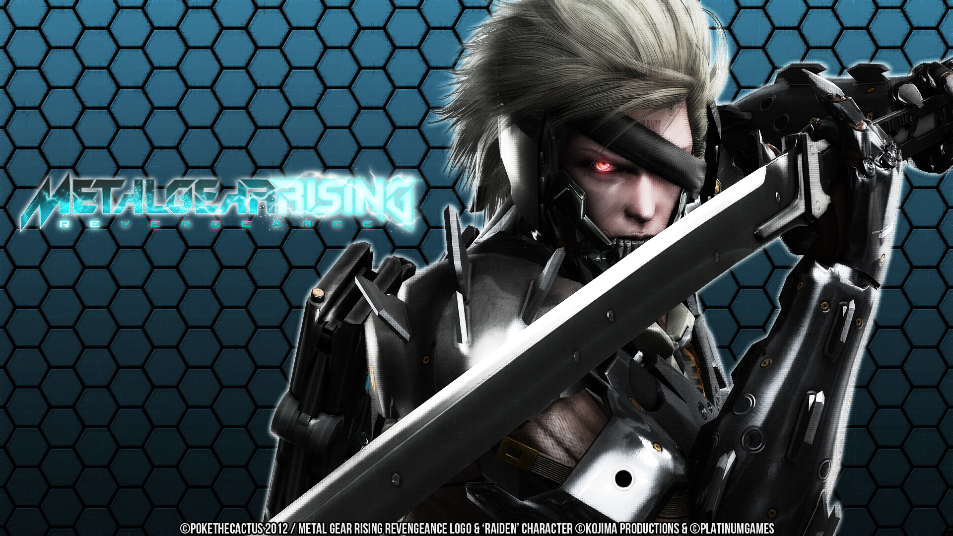 Metal Gear Rising - Raiden Wallpaper by PokeTheCactus on DeviantArt