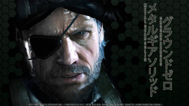 |:| GROUND ZEROES |:| Big Boss Wallpaper |:|