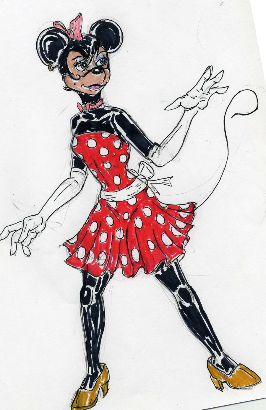 Minnie mouse redesigned