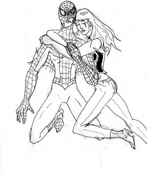 Spiderman and MJ